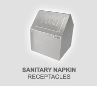 Sanitary napkin receptacles